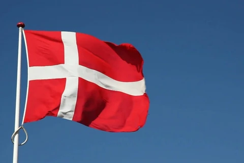 丹麦国旗。图自互联网