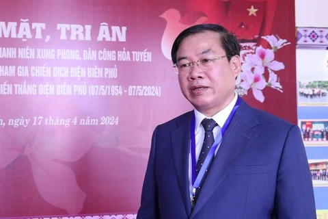 Lo Van Mung, président du Front de la Patrie du Vietnam de Dien Bien. Photo: Vietnam+