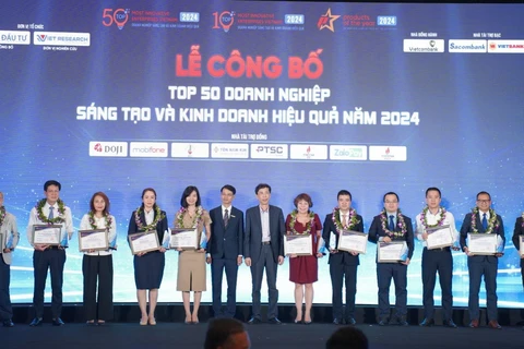 PVN figure parmi les dix meilleures entreprises innovantes et efficaces au Vietnam en 2024