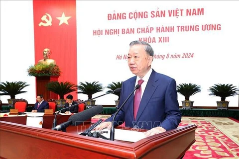 Le nouveau secrétaire général du Parti communiste du Vietnam To Lam. Photo: VNA