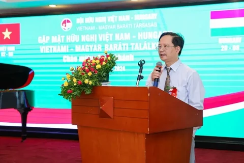 Le président de l'Association d'amitié Vietnam-Hongrie Vu Hoang Linh. Photo: thoidai.com.vn