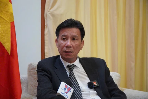 L'ambassadeur du Vietnam en Indonésie, Ta Van Thong. Photo: VNA