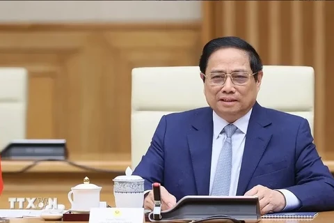 Le Premier ministre Pham Minh Chinh. Photo: VNA