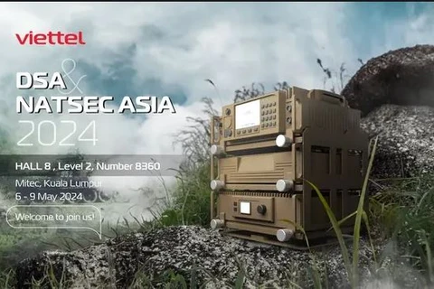 2024年第十八届亚洲防务展（DSA）和第三届亚洲国家安全展（NATSEC）海报。图自越通社