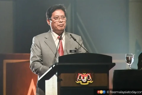 MACC chief commissioner Azam Baki speaks at the launch of the National Anti-Corruption Strategies 2024-2028 in Putrajaya. (Photo: freemalaysiatoday.com) 