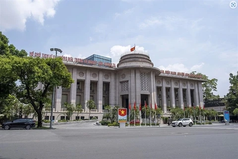 The State Bank of Vietnam's headquarters in Hanoi. (Photo: VNA) 