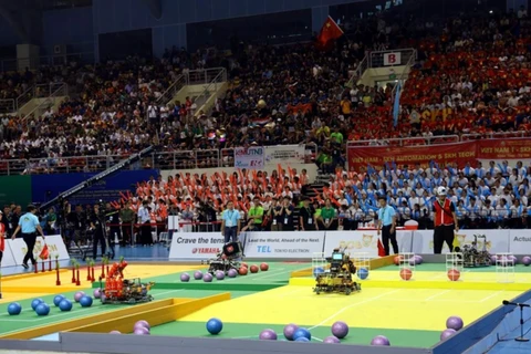 The ABU Asia-Pacific Robot Contest 2024 (ABU ROBOCON 2024) is held in the northern province of Quang Ninh’s Ha Long city. (Photo: VNA)