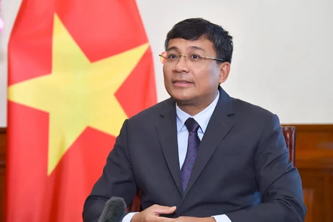 Alternate member of the Party Central Committee and Standing Deputy Minister of Foreign Affairs Nguyen Minh Vu (Photo: VNA)