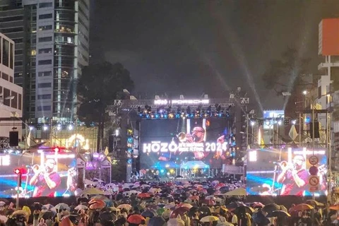 HCM City's HOZO International Music Festival captivates the audience with a diverse lineup of local and international artists. (Photo: VNA)