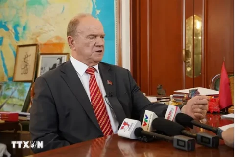 Leader of the Communist Party of the Russian Federation (KPRF) Gennady Zyuganov (Photo: VNA)