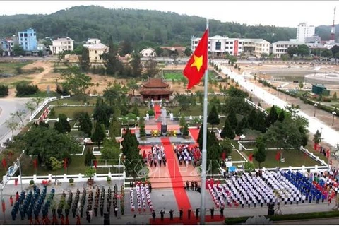 A view of the President Ho Chi Minh Special National Memorial Site on Co To island, Quang Ninh province. (Photo: VNA)