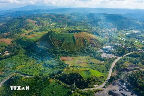 Nam Ka Volcano in Dak Nong Geopark. (Photo: VNA)