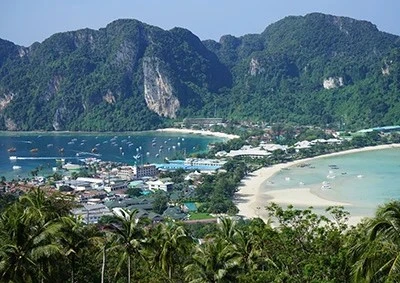 El archipiélago de Kol Phi Phi en Tailandia. (Fuente: inthailand.travel)