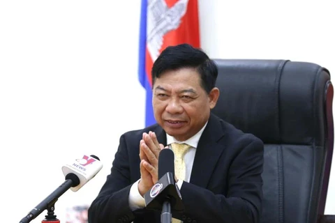 El embajador vietnamita en Camboya, Nguyen Huy Tang (Fuente: VNA)