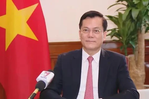 El viceministro de Relaciones Exteriores y presidente de la Comisión Nacional de Vietnam para la UNESCO, Ha Kim Ngoc. (Fuente: VNA)