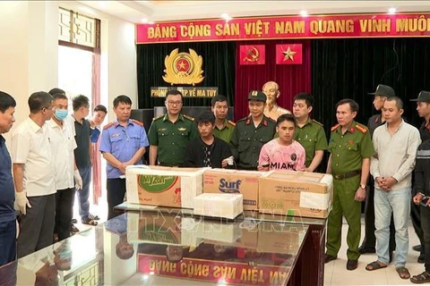 Policía vietnamita desmantela red transnacional de tráfico de drogas. (Fuente: Policía vietnamita)