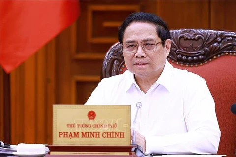 El primer ministro de Vietnam, Pham Minh Chinh. (Fuente: VNA)