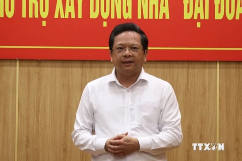 El vicepresidente del Comité Popular provincial Nguyen Minh Luan. (Fuente: VNA)