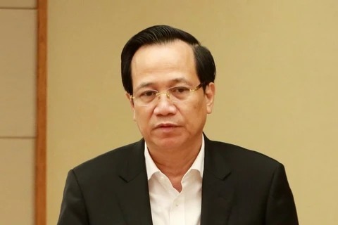 Dao Ngoc Dung, ministre du Travail, des Invalides et des Affaires sociales. Photo: VNA