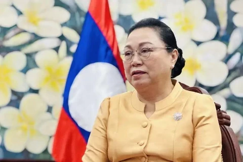 L’ambassadrice du Laos au Vietnam, Khamphao Ernthavanh. Photo: VNA