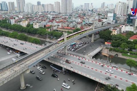 Nhon-Hanoi Station metro line to begin commercial operation this week