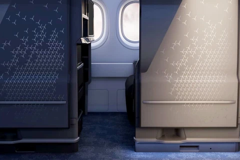 Singapore Airlines new business-class seats. (Courtesy: Singapore Airlines)