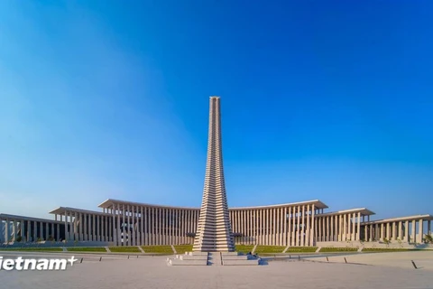 The Vietnam Military History Museum was built by the Ministry of National Defence in 2019. It covers 386,600 sq.m. in Tay Mo and Dai Mo wards of Nam Tu Liem district, Hanoi. (Photo: VietnamPlus)