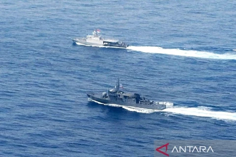 Indonesia and the Philippines strengthen cooperation to fight piracy. (Photo: en.antaranews.com)