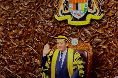 Former Nangka state assemblyman from Sarawak, Datuk Awang Bemee Awang Ali Basah, was appointed as the 21st President of the Dewan Negara on July 22 (Photo: malaymail.com) 