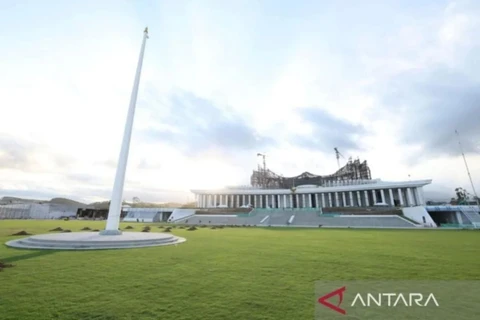 The State Palace Field in Indonesia's new capital Nusantara. (Photo : antaranews.com) 