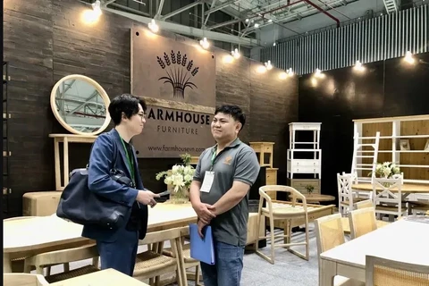 Int’l furniture & home accessories fair opens in HCM City. (Photo: VNA)