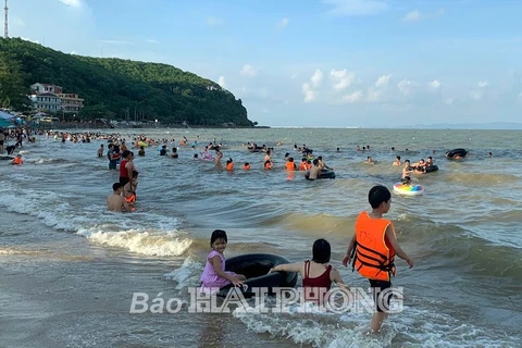 Visitors to Hai Phong surge during National Day holiday (Photo: baohaiphong.vn)