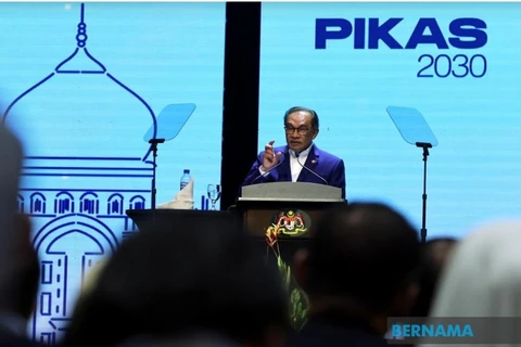 Malaysian Prime Minister Anwar Ibrahim (Photo: bernama.com)