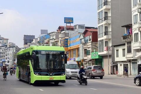 Green transport- a pathway to the green economy (Photo: VNA)