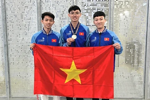 Vietnam wins bronze at 47th WorldSkills competition (Photo: VNA)