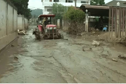 Thailand pilots methods to tackle mud post flooding (Photo: world.thaipbs.or.th)