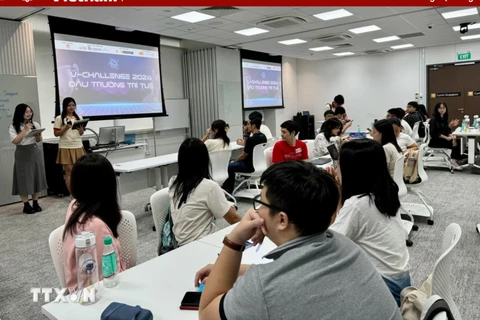 The Vietnamese Student Association in Singapore hosts “Intellectual Arena” event (Photo: VNA)