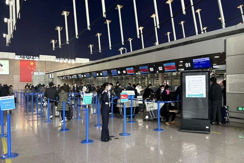 Vietnam Airlines will change from Terminal 2 to Terminal 1 at Shanghai Pudong Airport from October 27. (Photo: Vietnam Airlines)