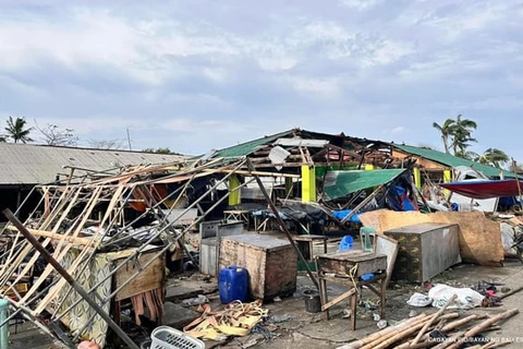 Philippines cleans up after typhoon Yinxing (Photo: bssnews.net)