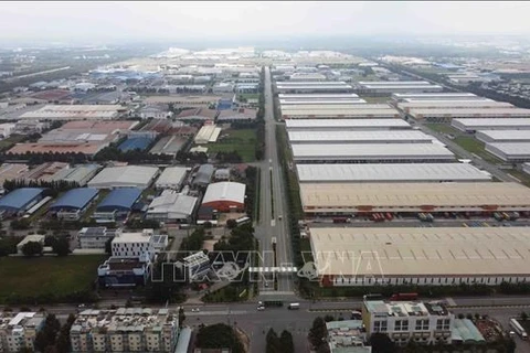 El parque industrial Vietnam - Singapur (VSIP) en la provincia de Binh Duong (Fuente: VNA) 