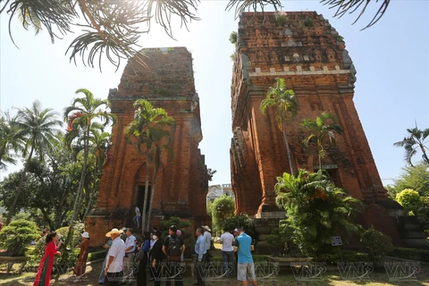 Las Torres Gemelas en Quy Nhon (Fuente: VNA)