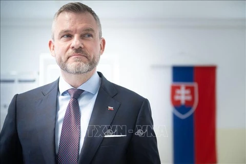 Peter Pellegrini, nuevo presidente de Eslovaquia. (Fuente: AFP/VNA)