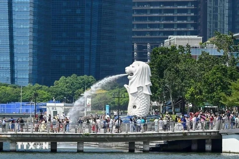 En Marina Bay, Singapur (Fuente: VNA)