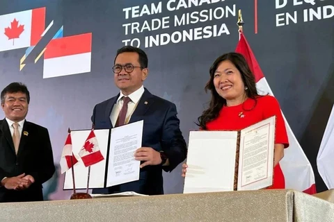 Indonesia y Canadá firman el Acuerdo de Asociación Económica Integral