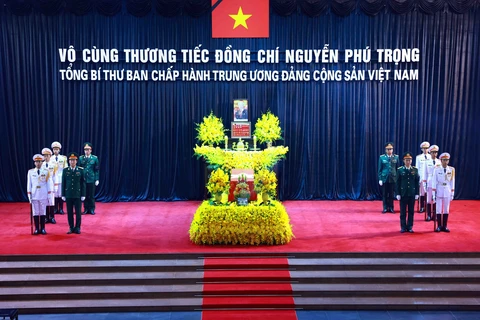 National mourning for Party General Secretary Nguyen Phu Trong: Respect-paying ceremony in Hanoi