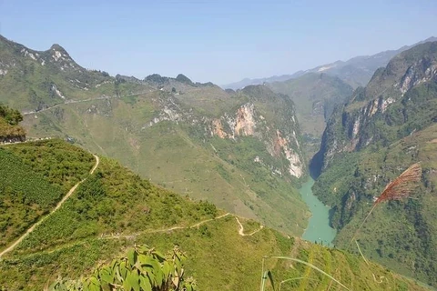 The Dong Van Karst Plateau, recognised by UNESCO as an official member of the Global Geo-parks Network (GGN) in 2010 (Photo: VNA)