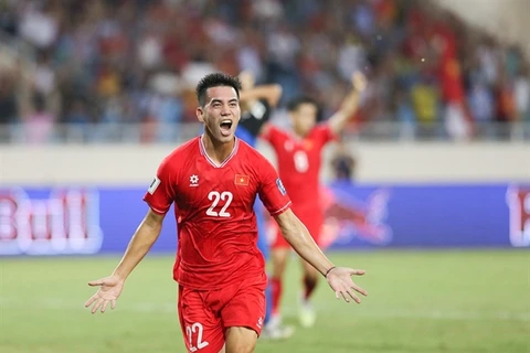 Striker Nguyen Tien Linh of Vietnam (Photo: VFF)