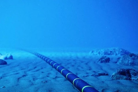 Three out of five undersea cables connecting Vietnam with the world encounter problems as of June 15. (Photo: VNA)