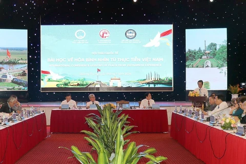 At the conference in Quang Tri on July 22 (Photo: VNA)