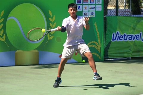 Vietnamese tennis player Nguyen Dai Khanh will compete in the ITF U18 – J30 2024 held on November 11-24 in Ninh Bình province. (Photo of VTF)